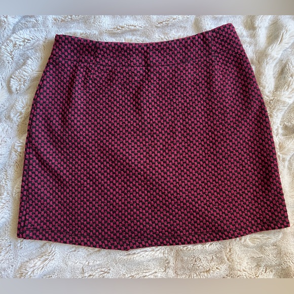 Sanctuary cranberry/black checkered mini shirt - XS/S - Picture 2 of 6